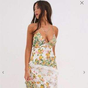 criss cross maxi dress Paisley Print Low Criss Cross Back Maxi Dress